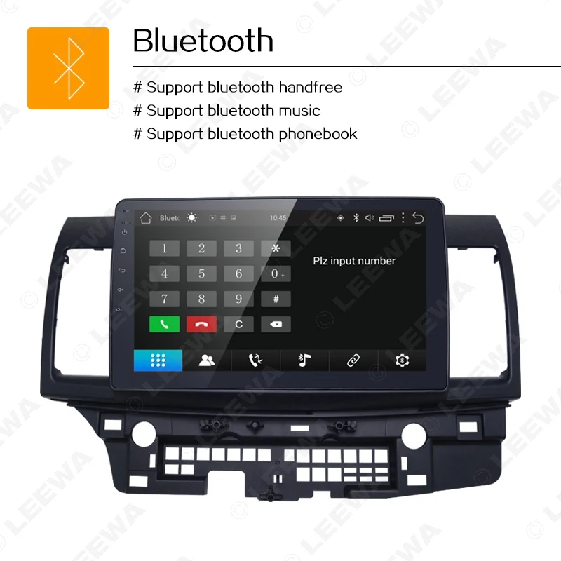 Top FEELDO 10inch Bigger HD Screen Android 6.0 Car Media Player With GPS Navi Radio For Mitsubishi Lancer EX(2007+ Get: DVR + Camera 8