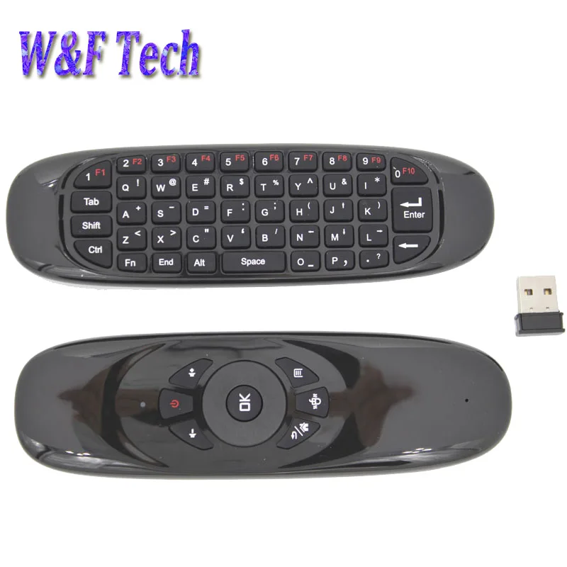 C120 Fly Air Mouse 3 осевой сенсор гироскоп ручная клавиатура комбо для Smart Tv Box