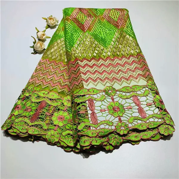 New Design African Swiss Voile Lace High Quality Guipure Fabric With Stones Embroidered For Party-TS12 | Дом и сад