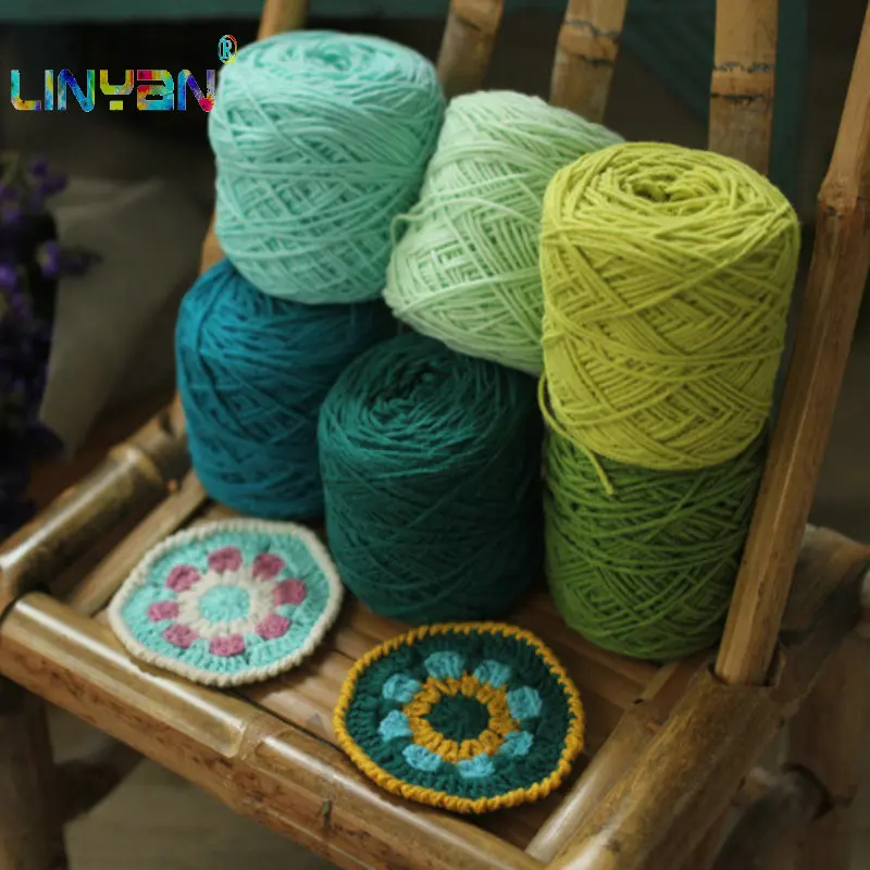 

200g/lot knitting crochet yarn to knit thread sewing yarn for knitting wool knit Crochet dolls combination t50