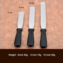 6/8/10 дюймов угловой шпатель профессиональные инструменты для украшения торта