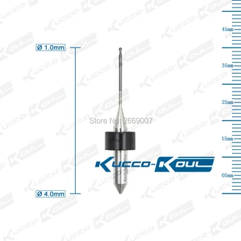 

Dental milling cutters Yenadent CAD/CAM drills 40x4x1mm Zirconia/Alloy/PMMA/Wax blank burs CNC end mills 6 pcs/lot