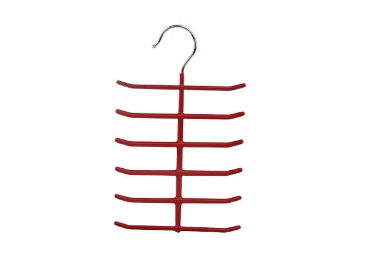 [ ] красочные ПВХ покрытием металлические вешалки шарф, пояс вешалка, вешалка галстуков(20 шт./лот
