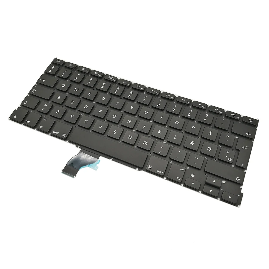 5 шт. новая Датская клавиатура с подсветкой для Macbook Pro retina 1" A1502 2013