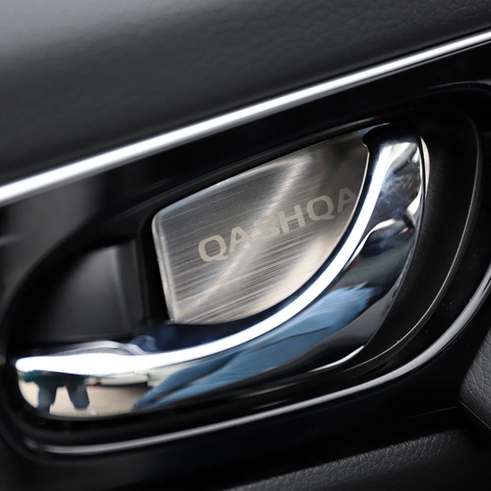 Молдинги для внутренней дверной ручки Nissan Qashqai j11 2017 2018 2019 4 шт. аксессуары