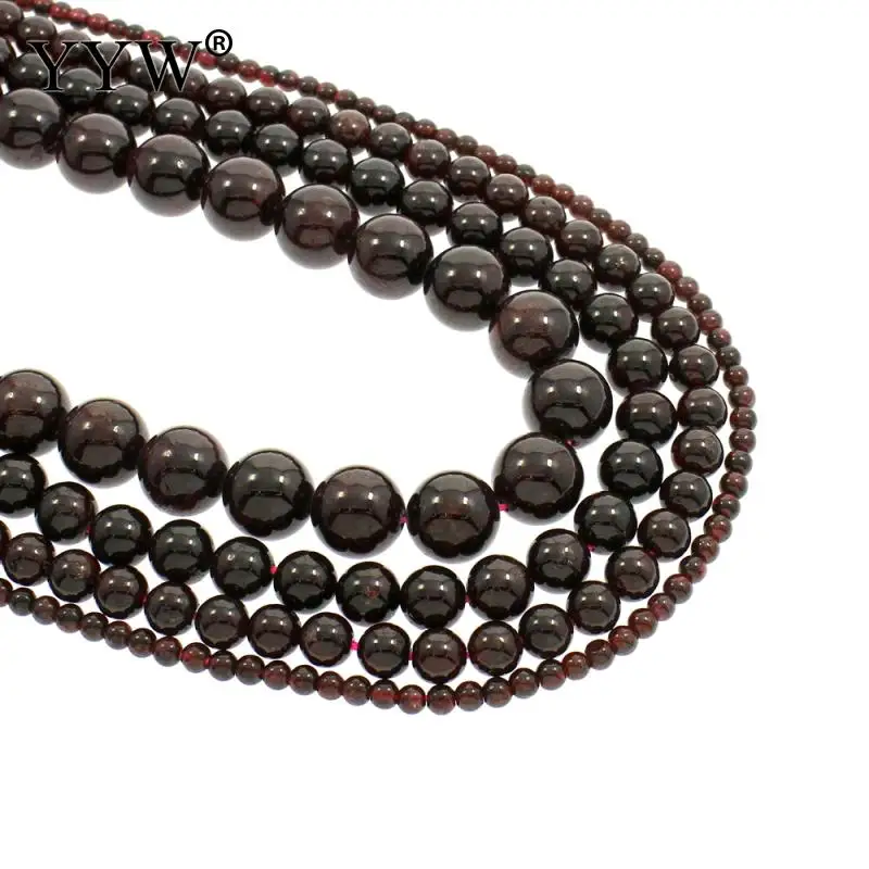 

Natural Garnets Beads Round January Birthstone 4mm 6mm 8mm 10mm 12mm Approx 1mm Sold Per Approx 15.5 Inch Strand