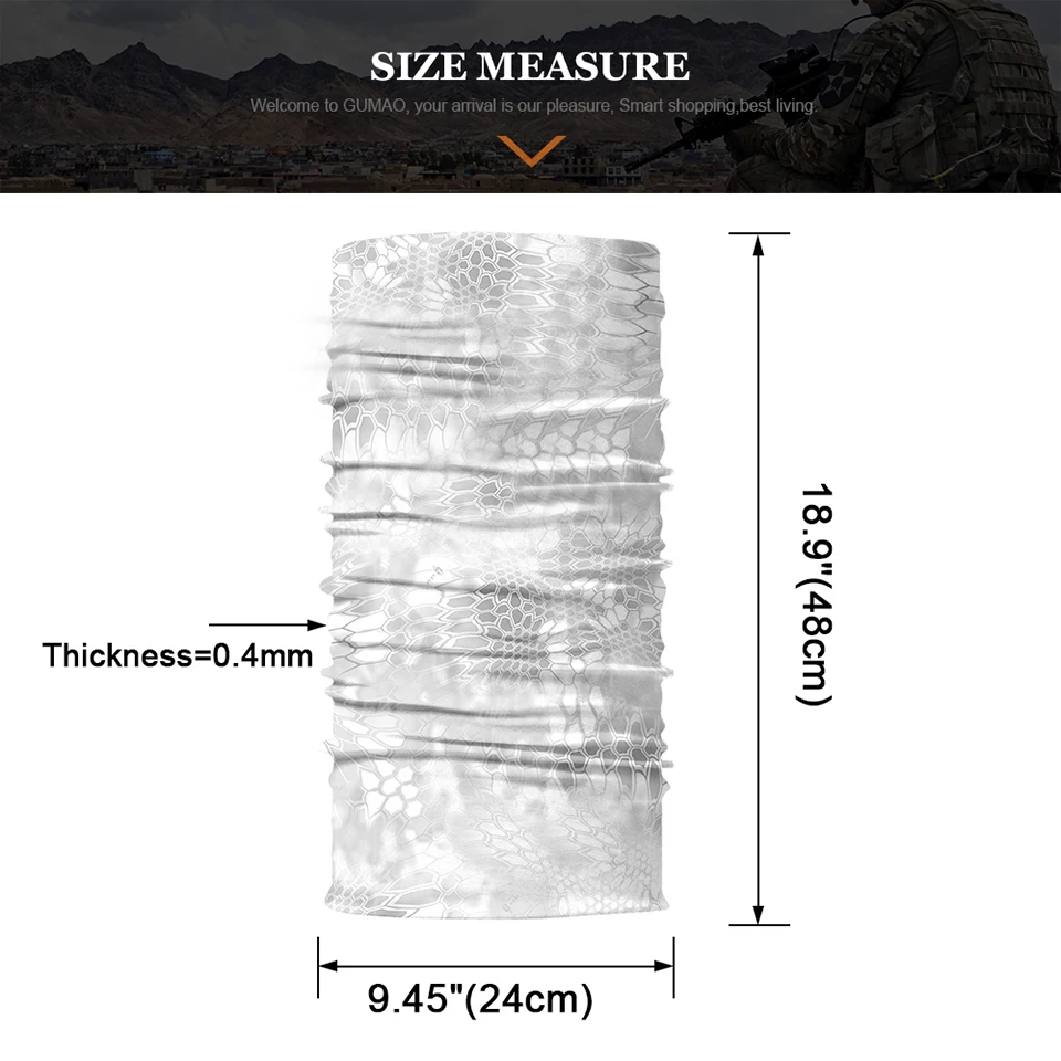 Бесшовная наружная Волшебная повязка на шею, защита для лица, для рыбалки, велоспорта, сноуборда, лыжного спорта, бандана, Балаклава, трубчатый шарф, маска для мужчин и женщин