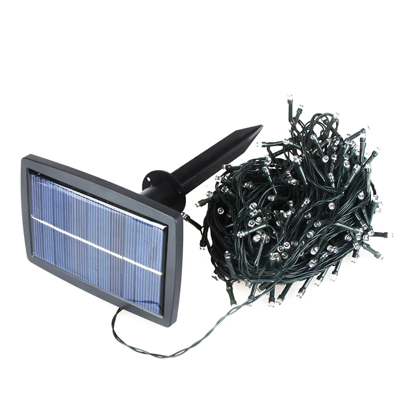 LONGSTAR Solar LED String Light Wedding Christmas Party Tree Fairy 300 White/Blue | Лампы и освещение