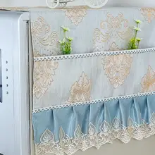 Fyjafon покрытия на холодильник кружева пылезащитный чехол кухня вышитые пылезащитные чехлы с хранения коробки для хранения, домашний декор 53*135/70*170