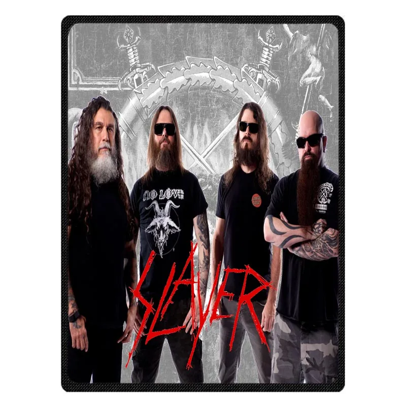 Slayer дизайн фланелевая флисовая кровать пледы одеяло модные тонкие Стёганое покрывало на заказ детский подарок простыня