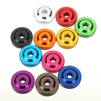 

10Pcs M3 Knurled Thumb Nut w/ Collar Screw Spacer Washer Aluminum Alloy Multicolor For FPV RC Model Toys New