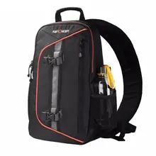 K& F концепция водонепроницаемый рюкзак для камеры Слинг мессенджер дорожная сумка большой емкости держать Dslr штатив lpad с дождевиком для Canon