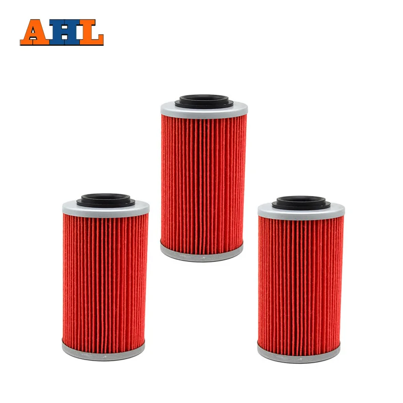 

AHL 3 pcs High Performance Powersports Cartridge Oil Filter Grid for CAN-AM SPYDER RT LIMITED SE5 998 2010-2013