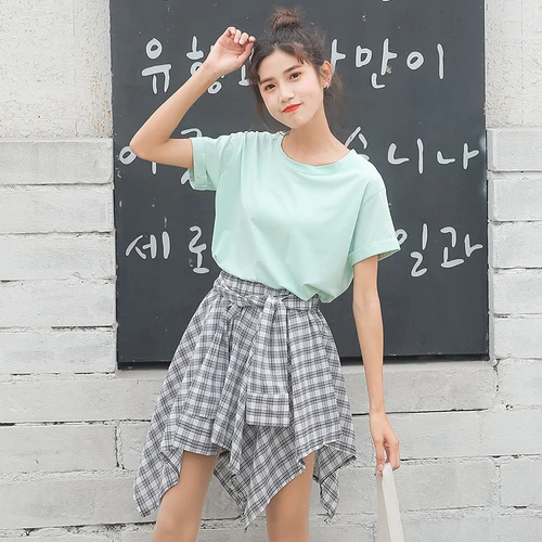 2018 Summer Skirt Women Japan Style Streetwear Elastic Waist Harajuku ...