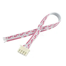 20 штук высокое качество xh2.54 4pin 4 p мужского и женского пола перемычек проводной кабель коннектора для светодиодной ленты для Arduino Перемычка линия провода