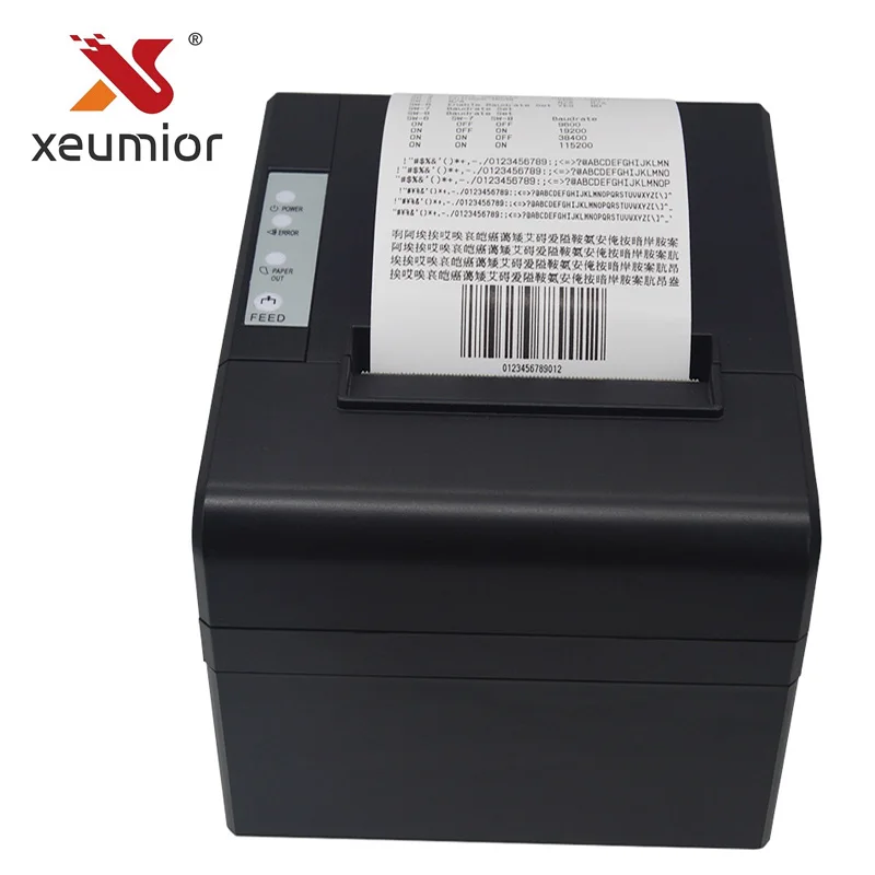 Xeumior SM 8330 Auto Cutter USB Serial Port Barcode Printer