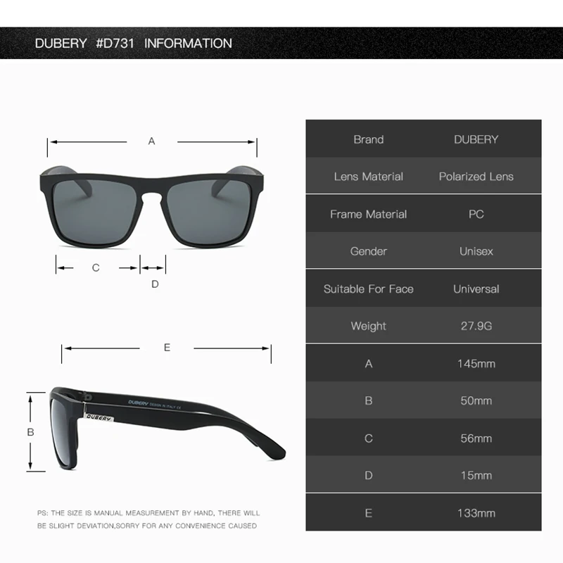 Koop DUBERY 2019 Gepolariseerde Zonnebril mannen Luchtvaart Driving Shades Mannelijke Zonnebril Voor Mannen Retro Goedkope Luxe Merk Designer Oculos
