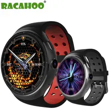 RACAHOO 3G Smart Watch Bluetooth Heart Rate Pedometer Support SIM Card GPS WIFI Smartwatch with RAM 1GB ROM 16GB For Android IOS
