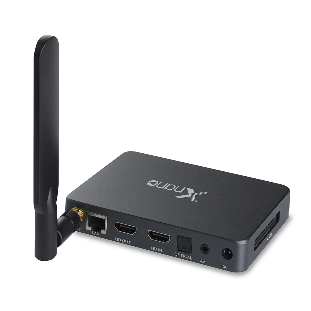 Xnano X5 ТВ приставка Android 6,0+ OpenWRT(NAS) Realtek1295 4 ядра 2G/16G set top tv box Bluetooth медиа плеер PK Zidoo X9S