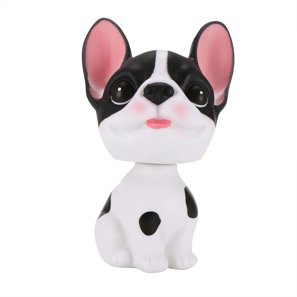 Aliexpress.com : Buy Car Ornament PVC Bulldog Shake Head Toy Dolls Cute ...