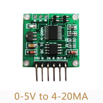 

10pcs/lot DIY Voltage to Current Module 0-5V to 4-20MA Linear Transmitter Board for remote data capture SC02