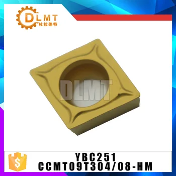 

10pcs CCMT09T304 HM YBC251 Carbide Insert CCMT09T308 HM YBC251 Lathe CNC Tools Milling cutter CNC tool