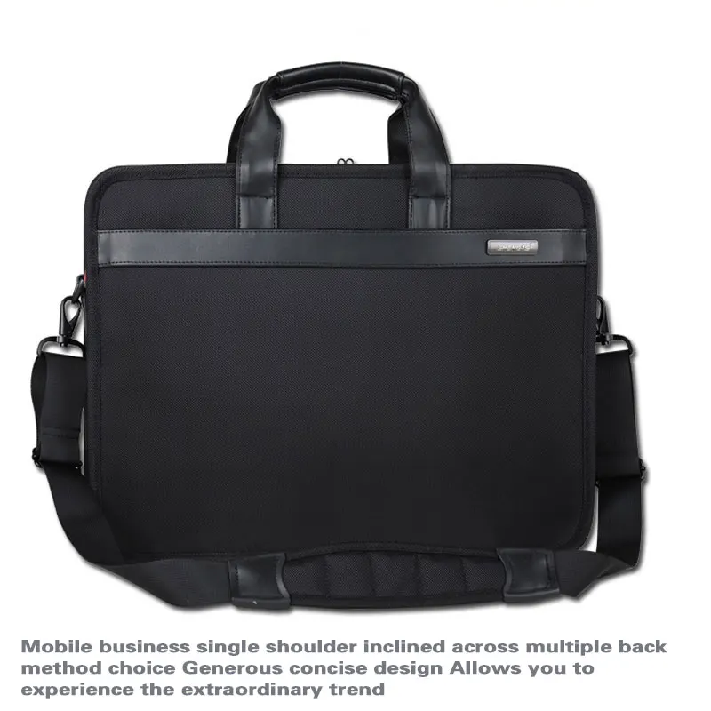 Us 33 68 46 Off Shenets Brand Laptop Bag 14 15 6 17 Inch Waterproof Business Computer Travel Casual Shoulder Strap Portable In Crossbody