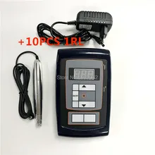 Перманентная татуировка машина наборы цифровой постоянный макияж машина бровей и карандаш для губ ЖК-источник питания 1RL иглы