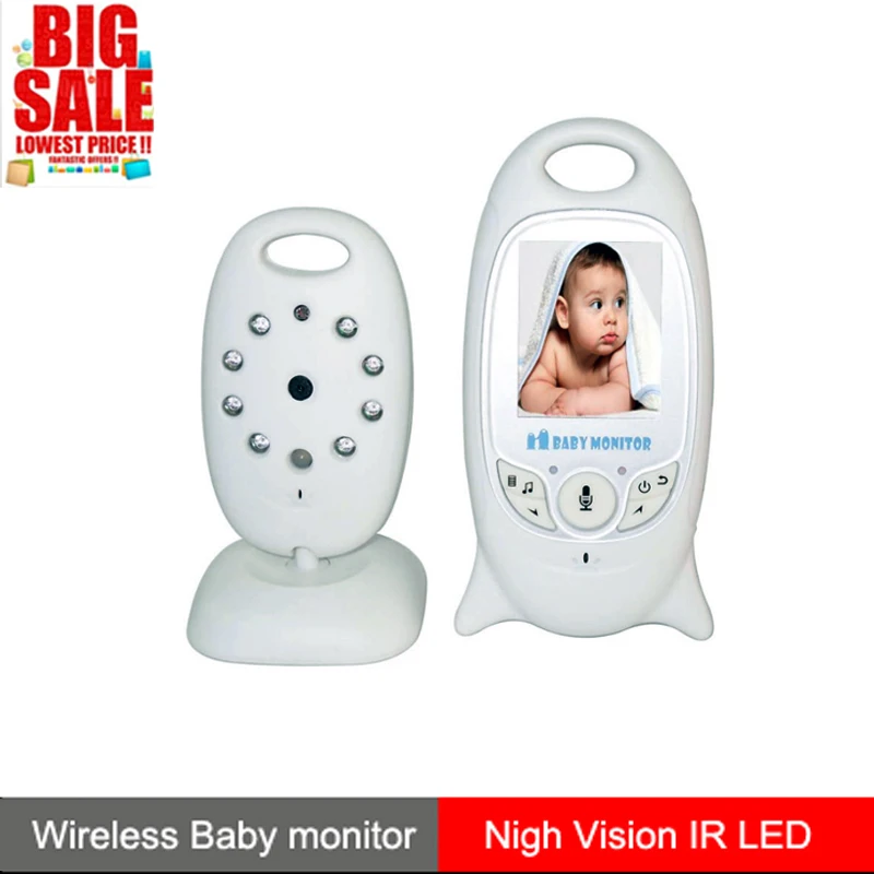 imágenes para Mejores Bebé 2.4GH Color de Vídeo Digital Inalámbrico bebé Monitor de Cámara de Seguridad de 2 Vías Talk Nigh Visión IR LED de Control de la Temperatura imágenes para Mejores Bebé 2.4GH Color de Vídeo Digital Inalámbrico bebé Monitor de Cámara de Seguridad de 2 Vías Talk Nigh Visión IR LED de Control de la Temperatura