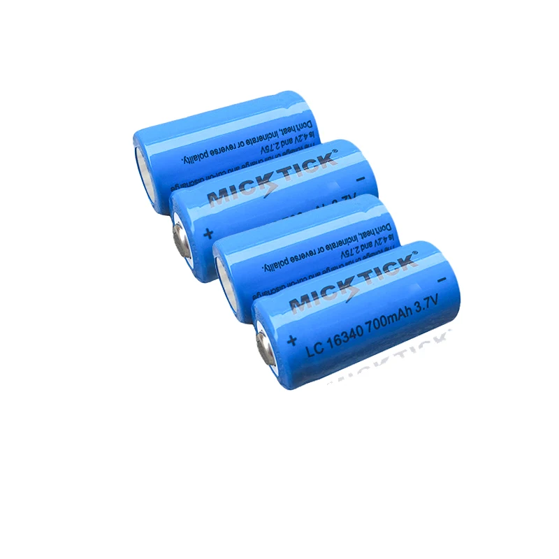 MJKCYZ 3 7 V 700mAh литий ионный аккумулятор 16340 CR123A аккумуляторные батареи батарея CR123