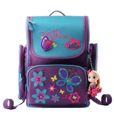 

Brand kids cartoon backpacks school backpack children orthopedic school supplies school bags for girls kids backpack girls