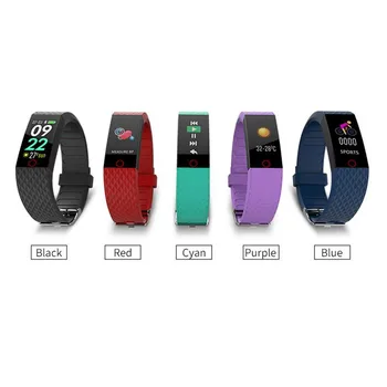 

IT111 Smart Watch Bracelet Sports Step Counter Blood Pressure Heart Rate Monitoring Waterproof IP67 Bracelet Smart Wristband