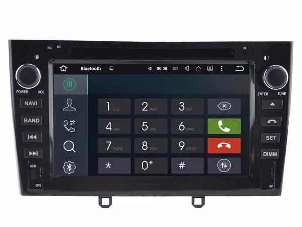 Восьмиядерный ips экран Android 9,0 автомобильный DVD gps Радио Навигация для peugeot 308 408 с 4G/Wifi, DVR OBD Зеркало Ссылка 1080P