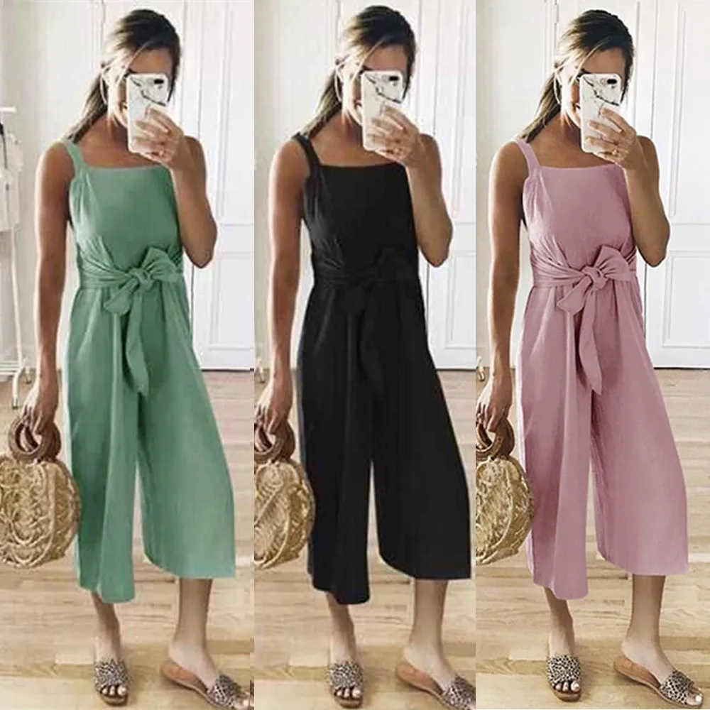 Womail ارتداءها المرأة الصيف عارضة الكتف حزام الزنانير القوس الدانتيل متابعة الحلو تسعة بذلة Playsuit الأزياء 2019 دروبشيب M5 Womail ارتداءها المرأة الصيف عارضة الكتف حزام الزنانير القوس الدانتيل متابعة الحلو تسعة بذلة Playsuit الأزياء 2019 دروبشيب M5