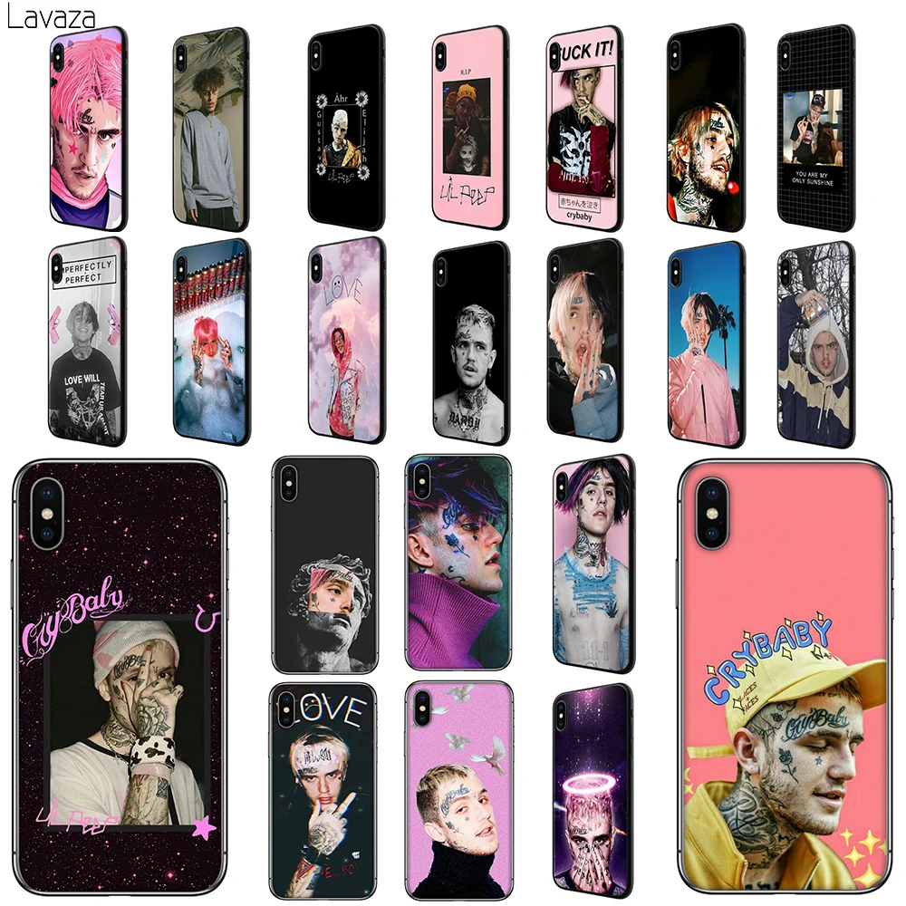 Lavaza Lil Peep Bo Мягкий чехол из ТПУ для Apple iPhone 6 6S 7 8 Plus 5 5S SE X XS MAX XR силиконовые чехлы |