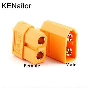 

20pcs XT60 XT-60 XT 60 Plug Male Female Bullet Connectors Plug Wholesale High Quality For RC Lipo Battery