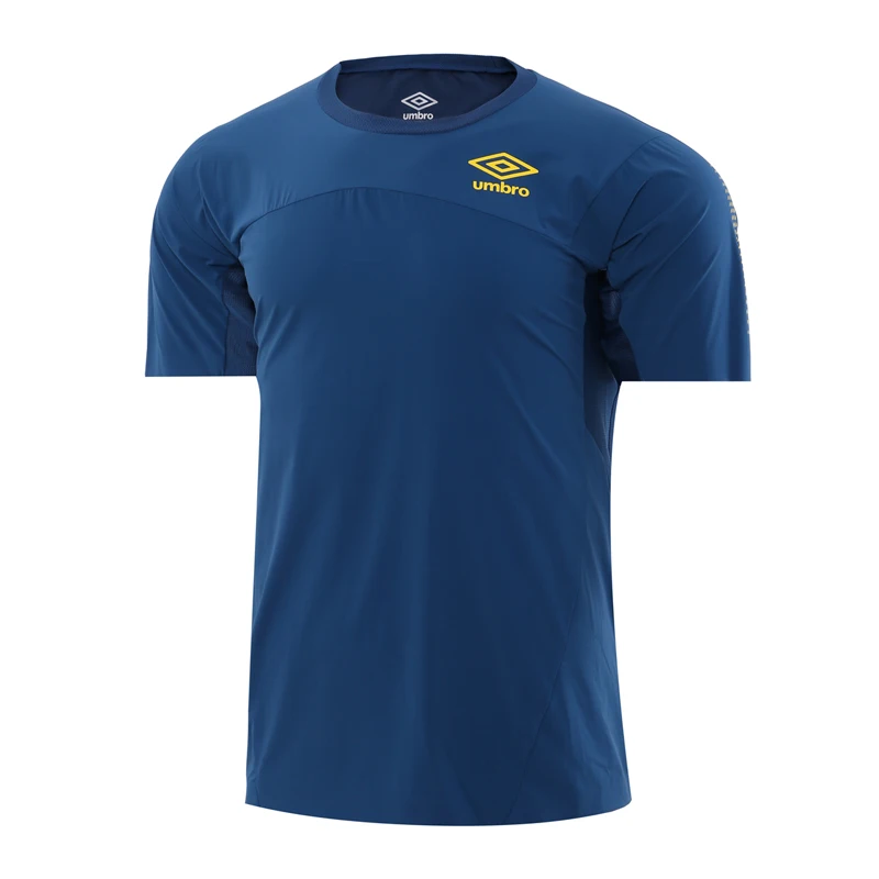 Umbro для мужчин рубашка с короткими рукавами для отдыха быстросохнущая удобные дышащие Training Спортивная UI173AP2509