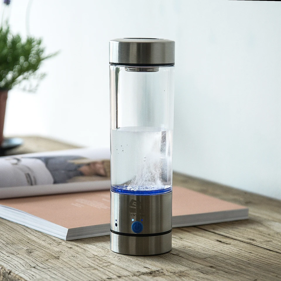 Бренд, бутылка для воды с водородом, 400 мл, качественный генератор водорода, офисный семейный ионизатор щелочной воды