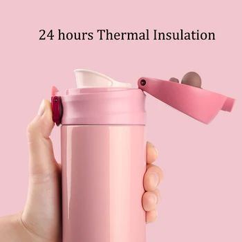 

Hot or Cold Stainless Steel Insulated Thermal Water Bottle, Thermos for Tea, Coffee Travel Mug, Vacuum Flasks, a Termos Cup, 500