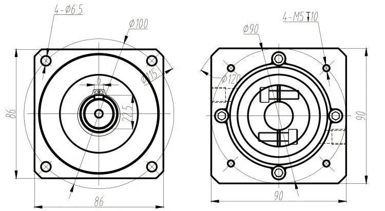 LRF90 for 80 AC Servo motor 