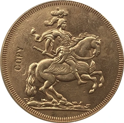 Позолота 24к Польша 1697 копия монет 23,3 мм