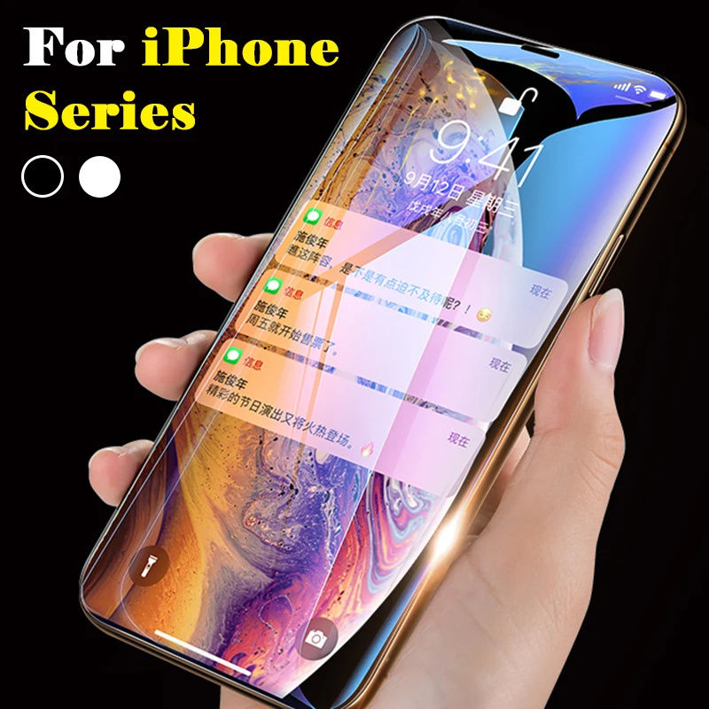 

Screen protector on for apple iphone xs max xr x s r glass Protective tempered i phone aifon tremp aphone crystal iphoe sx glas