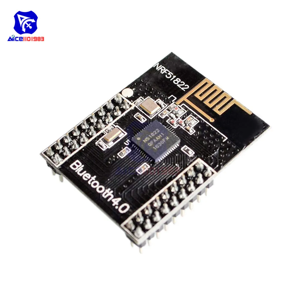Модуль связи nRF51822 2 4 ГГц Bluetooth 0 модуль Zigbee DMX512 для Arduino|Интегральные схемы| |