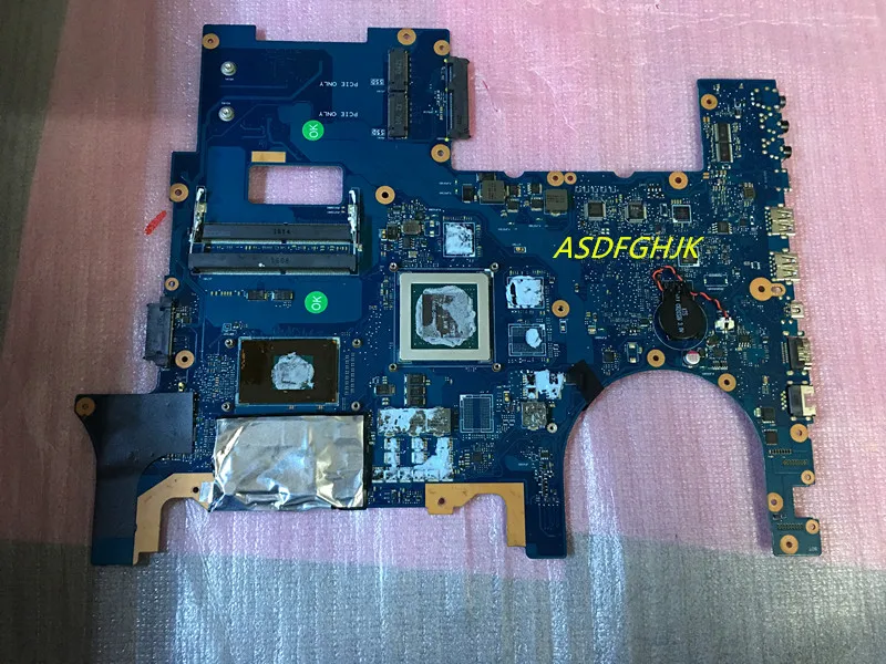 original G752VY MAINBOARD FOR Asus ROG G752VL Motherboards WITH I7 6700HQ AND GTX965M 60NB09Y0 MB1390 100