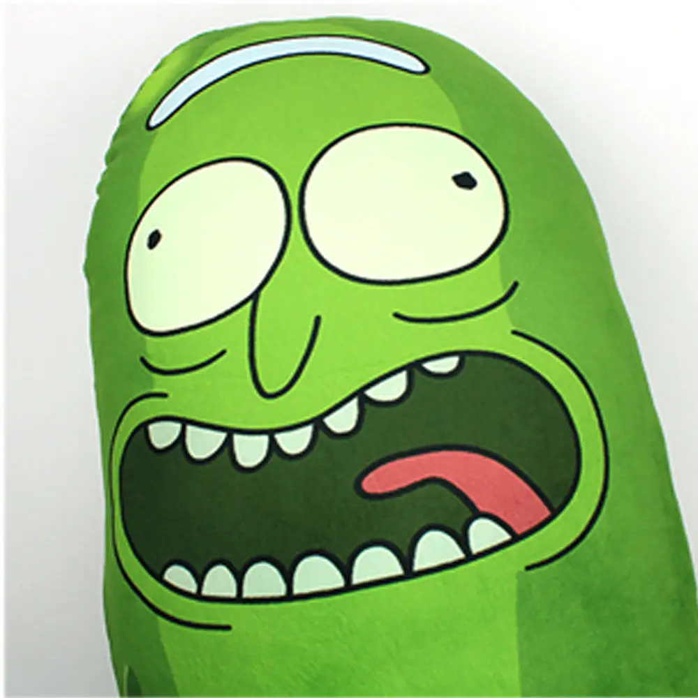 large pickle rick plush