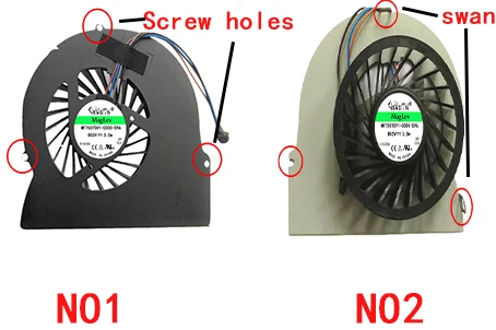 LPH Replacement CPU Fan for HP EliteBook 8560W 8570W