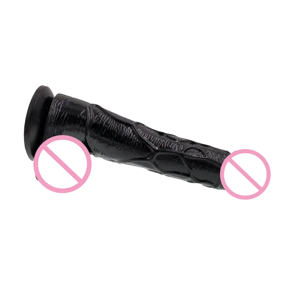 Utinta Leptura 19.5cm Whopper Black Realistic Dildos Sucker Dick for Women Erotic Sex Toys Simulation Male Penis Adult Products