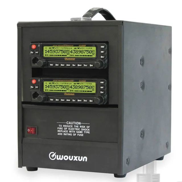 Amateur UHF VHF Repeater WOUXUN KG R68 walkie talkie with base station