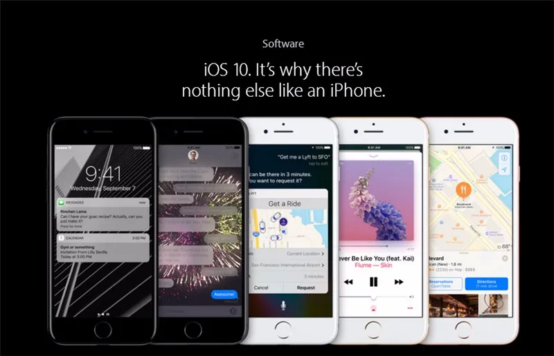 Apple iPhone 7 4G LTE Cell Phone 32/128GB/256GB IOS 12.0MP + 7.0MP Camera Quad-Core Fingerprint 4.7" 4K Video cellphone iphone