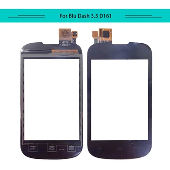 

10pcs/lot Wholesale for Blu Dash 3.5 D161 Touch Screen Glass Digitizer touch Panel Replacement Free Shipping